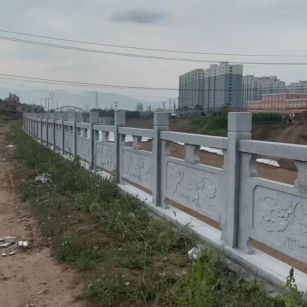吉林市 石材河道栏杆