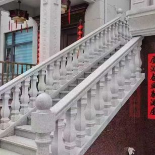 吉林市 天然石材 阳台庭院护栏、栏杆