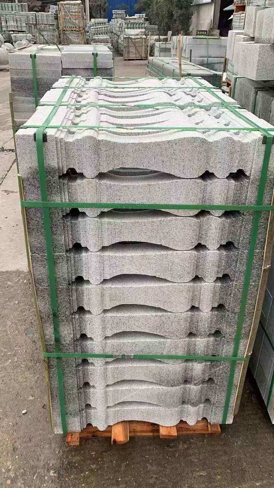 吉林市 芝麻白方形拉丝面，栏杆花瓶柱