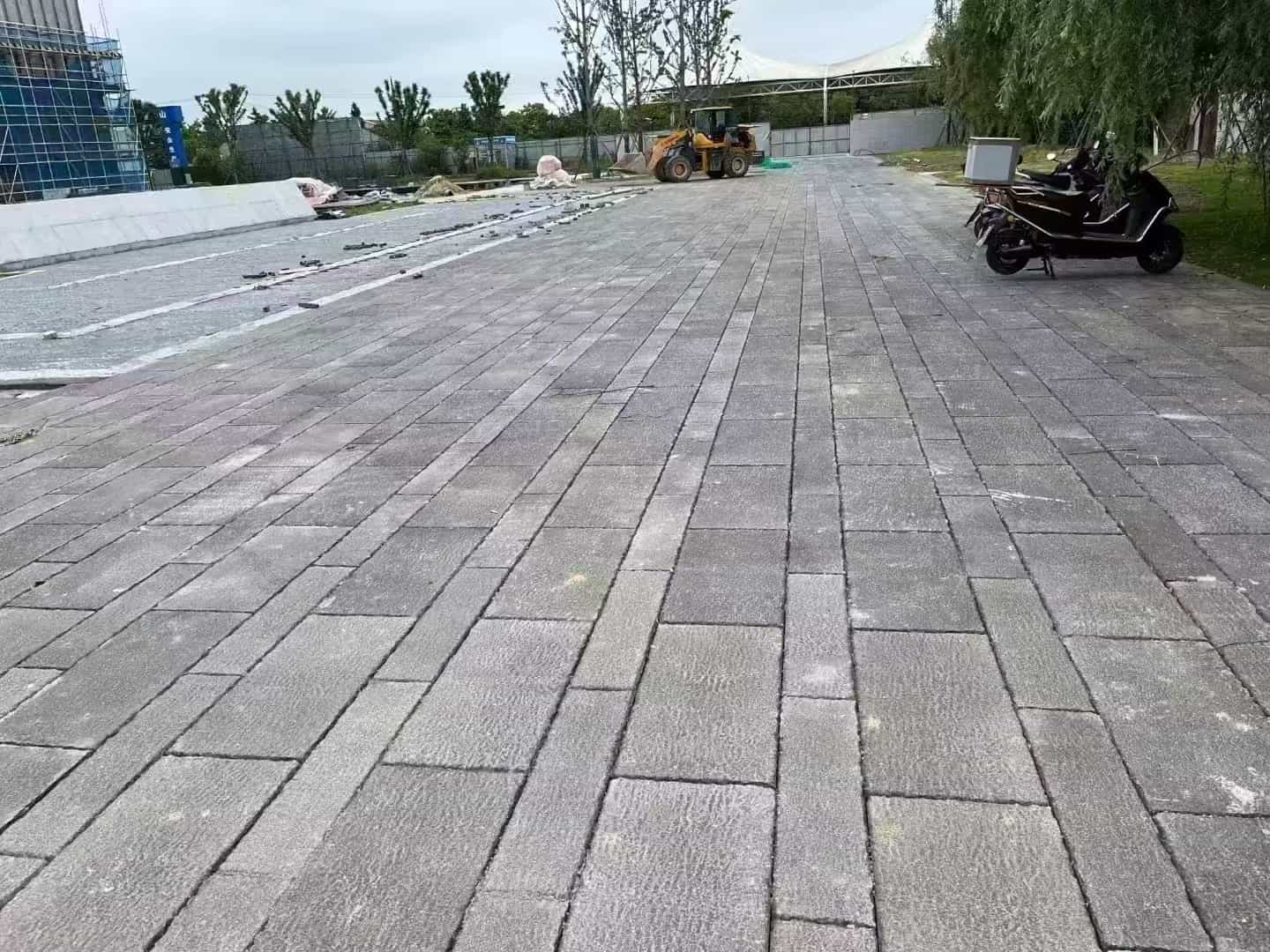 吉林市仿古石铺装效果