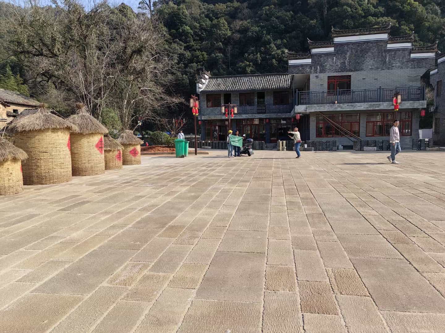 吉林市仿古石铺装效果
